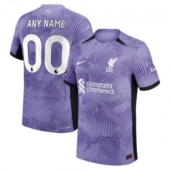 Liverpool Nike 2023/24 Third Vapor Match Authentic Player Jersey - Purple