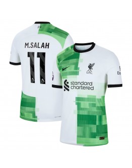 Mohamed Salah Liverpool Nike 2023/24 Away Replica Player Jersey - White