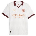 Manchester City Puma 2023/24 Away Custom Replica Jersey - White