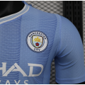 Manchester City Puma 2023/24 Authentic Custom Jersey - Sky Blue