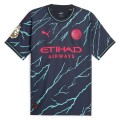 Manchester City Puma 2023/24 Third Authentic Custom Jersey - Navy