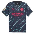 Erling Haaland Manchester City Puma 2023/24 Third Authentic Player Jersey - Navy