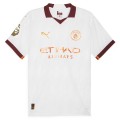 Erling Haaland Manchester City Puma 2023/24 Away Authentic Jersey - White