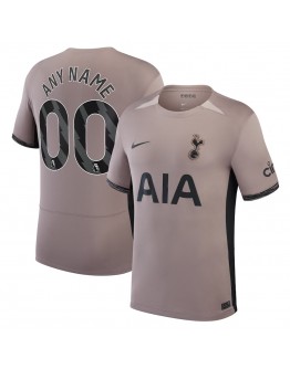 Tottenham Hotspur Nike 2023/24 Third Stadium Replica Custom Jersey – Tan