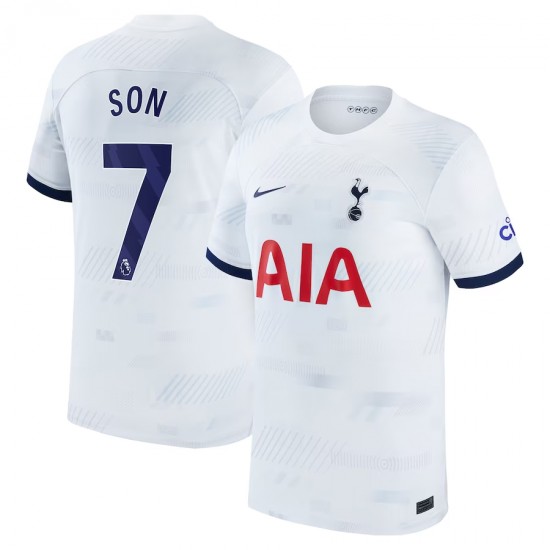 Son Heung-min Tottenham Hotspur Nike Home 2023/24 Replica Player Jersey - White