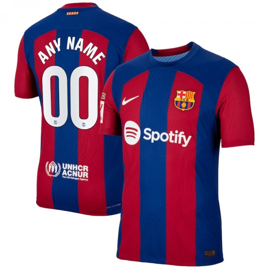 Barcelona Nike 2023/24 Home Authentic Custom Jersey - Royal