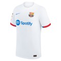 Barcelona Nike 2023/24 Away Custom Authentic Jersey - White