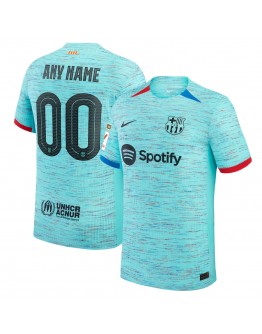 Barcelona Nike 2023/24 Third Custom Replica Jersey - Aqua