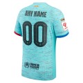 Barcelona Nike 2023/24 Third Custom Authentic Jersey - Aqua