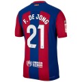 Frenkie de Jong Barcelona Nike 2023/24 Home Authentic Jersey - Royal