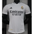 Real Madrid adidas 2024/2025 Home Replica Custom Jersey Player Version - White