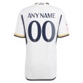 Real Madrid adidas 2023/24 Home Authentic Custom Jersey - White