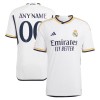 Real Madrid adidas 2023/24 Home Replica Custom Jersey - White