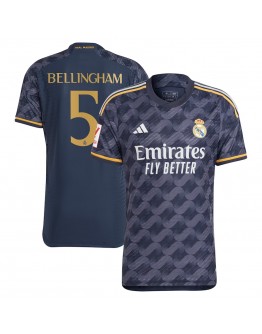 Jude Bellingham Real Madrid adidas 2023/24 Away Replica Player Jersey - Navy