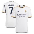 Vini Jr. Real Madrid adidas 2023/24 Home Authentic Player Jersey - White