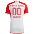 Bayern Munich adidas 2023/24 Home Replica Custom Jersey - White