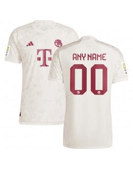 Bayern Munich adidas 2023/24 Third Custom Replica Jersey - White