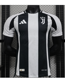 Juventus adidas 2024/25 Home Player Version Replica Jersey - White