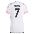 Federico Chiesa Juventus adidas 2023/24 Away Authentic Jersey - White