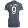 Dušan Vlahović Juventus adidas 2023/24 Third Replica Player Jersey - Gray