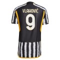 Dušan Vlahović Juventus adidas 2023/24 Home Home Authentic Player Jersey - Black