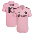 Lionel Messi Inter Miami CF adidas 2023 The Heart Beat Kit Authentic Jersey - Pink