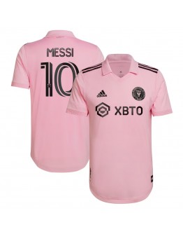 2023 Messi #10 Jersey Inter Miami Home Player Version with patches on - Pink