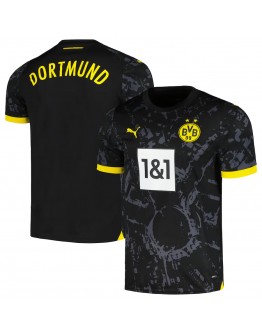 Borussia Dortmund Puma 2023/24 Away Replica Jersey - Black