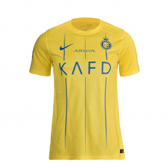 Ronaldo  23-24 Riyadh Victory  Home Replica Jersey - yellow