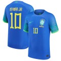 Neymar Jr. Brazil National Team Nike 2022/23 Away Vapor Match Authentic Player Jersey - Blue