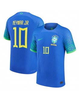 Neymar Jr. Brazil National Team Nike 2022/23 Away Vapor Match Copy  Player Jersey - Blue