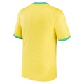 Brazil National Team Nike 2022/23 Home Breathe Stadium Replica Blank Jersey - Yellow