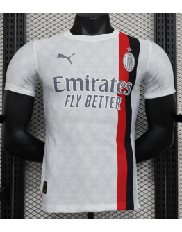 AC Milan Puma 2023/24  Copy  Player Version Jersey - White