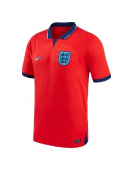 England National Team Nike 2022/23 Away Breathe Stadium Replica Blank Jersey - Red