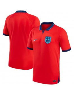 England National Team Nike 2022/23 Away Breathe Stadium Replica Blank Jersey - Red