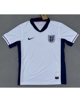 England National Team 2024/2025 Season Home Fan Version Jersey - White