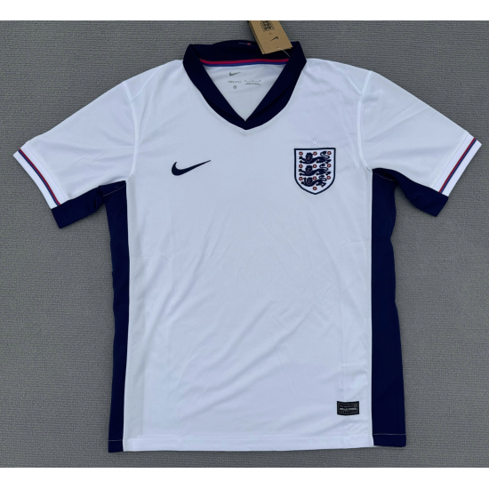 England National Team 2024/2025 Season Home Fan Version Jersey - White