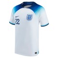 England National Team Nike Bellingham 22 2022/23 Home Breathe Stadium Replica Blank Jersey - White