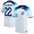 England National Team Nike Bellingham 22 2022/23 Home Breathe Stadium Replica Blank Jersey - White