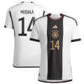 Germany National Team Home Nike Musiala 14 2022/23 Breathe Stadium Authentic Blank Jersey