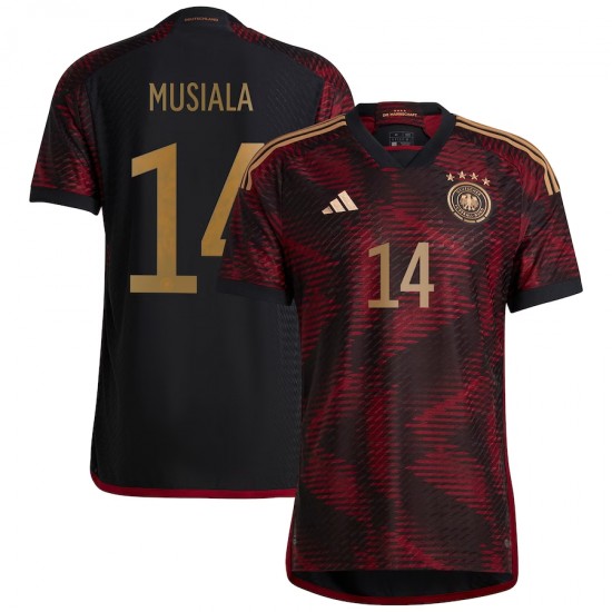 Germany National Team Nike Musiala 14 2022/23 Breathe Stadium Authentic Blank Jersey