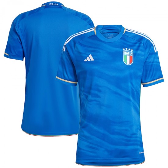 Italy National Team adidas 2023 Home Replica Jersey - Blue