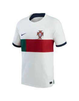 Portugal National Team Nike 2022/23 Away Breathe Stadium Replica Blank Jersey - White