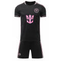 2024~2025 Inter Miami FC Away Replica kids Soccer uniform - Black