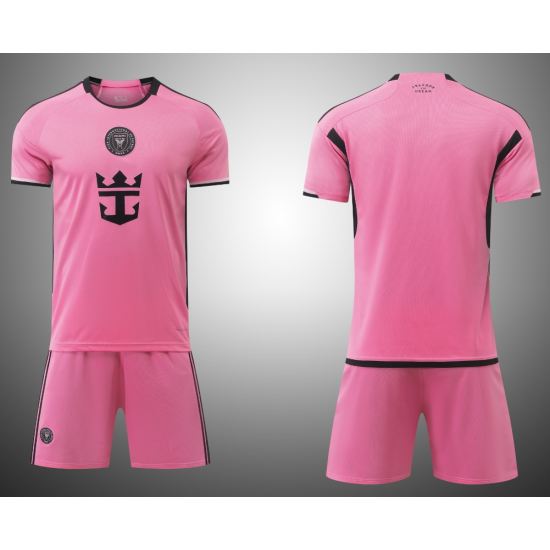 2024~2025 Inter Miami FC Home Replica kids Soccer uniform - Pink