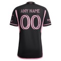 2024~2025 Inter Miami FC Top quality Away Replica Play Version Soccer Jersey - Black