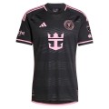 2024~2025 Inter Miami FC Top quality Away Replica Play Version Soccer Jersey - Black