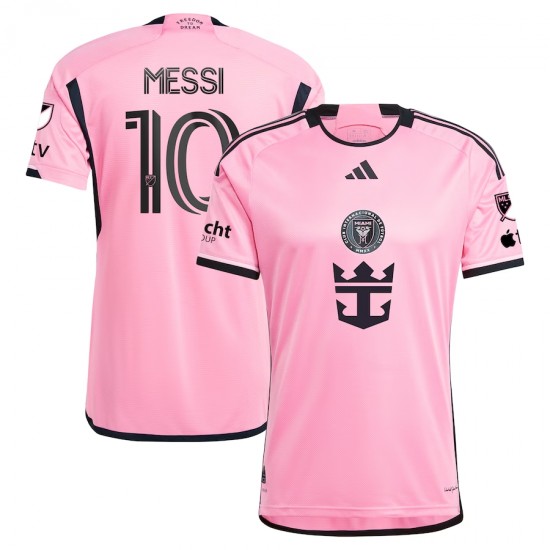 2024~2025 Inter Miami FC Home Replica Thai-version Soccer Jersey for Fans - Pink