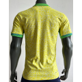 Brazil National Team Nike 2024 Home Breathe Stadium Replica Player Jersey - Yellow