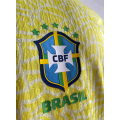 Brazil National Team Nike 2024 Home Breathe Stadium Replica Player Jersey - Yellow